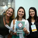 Tatiana Rocha, Kelly Castange, e Juliana Assumpção, da Aviesp