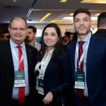 Thiago Pacos, Carolina Proença, e Renato Gagliardi, do Sheraton SP
