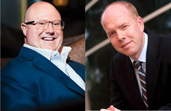 Andrew Langdon, Vice-Presidente Sênior de Desenvolvimento Ásia e Jeff Tisdall, Vice-Presidente Sênior de Desenvolvimento Residencial e Estadia Estendida