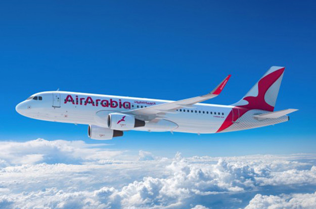 Nova pintura das aeronaves da Air Arabia (Foto: Reprodução/Air Arabia)