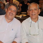 Alex Dissar, da 4 Cantos Turismo, e Franklin Campos, da ACC Tours