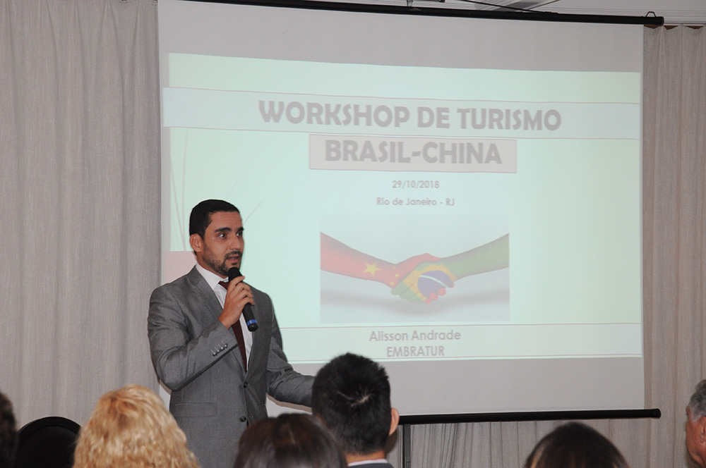 Embratur revela potencial e perfil do turista chinês que gastou US$ 258 bilhões em 2017 1 Alisson Andrade, Coordenador Geral de Inteligência Competitiva e Mercadológica da Embratur