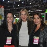 Bianca Pizzolito, Luciana Leite e Claudia Delfino, da WTM-LA