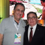 Claiton Armelin, da CVC, e Manoel Linhares, presidente da ABIH Nacional