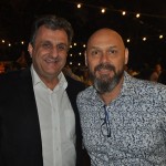 Cleiton Armelin, da CVC, com o CEO da Aviva, Francisco Costa Neto
