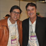 Cléber Oliveira e Claudio Machado, da Rede Soberano