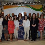 Equipes da Braztoa e da Secretaria de Turismo de Ilhabela