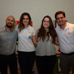 Fabiano Araújo, Vanessa Braga, Andrea Dias e Fernando Nobre, da RCA Fabiano Araújo, Vanessa Braga, Andrea Dias e Fernando Nobre, da RCA