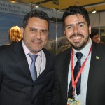 Gilmar Piolla, secretário de Turismo de Foz do Iguaçu, com Raphael de Lucca, da Ethiopian Airlines