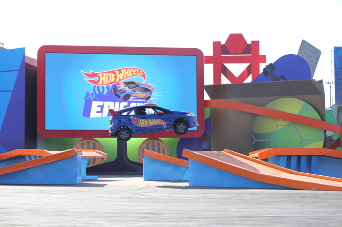 De maneira inovadora, em 2018 inaugurou a nova área com o tema Hot Wheels que conta com show de manobras, restaurante e loja exclusiva de produtos inspirados na marca