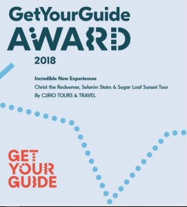 Excursão da C2Rio é premiada pela GetYourGuide na América do Sul 1 IMG-20181015-WA0001