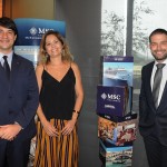 Ignacio Hidalgo, Jaqueline Messinl e Bruno Cordaro, da MSC