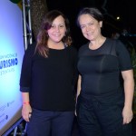 Joana Benvenutti, da Emirates, e Ana Flavia Medina, da Experience Kissimmee