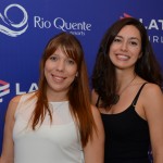 Juliana Martinha e Paula Schalch, da Latam