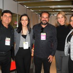 Liberato Pinto, da Neltur, Bianca Pizzolito, da WTM-LA, José Azevedo, da Neltur, Luciane Leite e Claudia Delfino, da WTM-LA