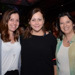 Luciana Veiga, da Copa Airlines, Joana Benvenutti, da Emirates, e Jaqueline Rodrigues, da MGM