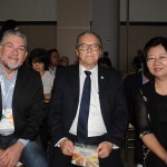 Luiz Alberto Amorim, do Sebrae-PB, José Marconi, da Fecomércio-PB, e Yan Yuqing, cônsul geral da China no Recife