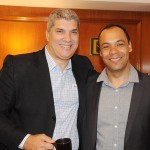 Luís Carlos Borges, da North America Destinations, e Alexandre Oliveira, da Chameleon Global
