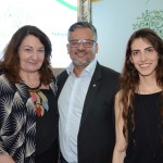 Magda Nassar, presidente da Braztoa, Bob Santos, do MTur, e Paolla Perez Nogueira, do Mundo JVS Magda Nassar, presidente da Braztoa, Bob Santos, do MTur, e Paolla Perez Nogueira, do Mundo JVS