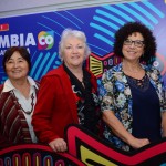 Makie Wachi, freelancer, Dorienne Venturini, da DD Turismo, e Maranatha Milani, da Maranatha