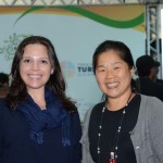 Marília Zázzera de Melo, da Incomum Viagens, e Marcia Yokota, da My Coaching Marília Zázzera de Melo, da Incomum Viagens, e Marcia Yokota, da My Coaching