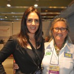 Patricia Schaebler, da BNT Mercosul, e Rosa Masgrau, do M&E