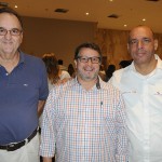 Paulo Roberto, da Drift, Ramon Corrêa, da RCS Trip, e Roberto Paixão, da Flytour Gapnet