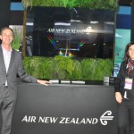 Sergio Alvarez e Alejandra Almirón, da Air New Zealand
