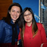 Sonaira Zanella, da Aerolíneas Argentinas, e Camilla Kunii, da Flot Viagens