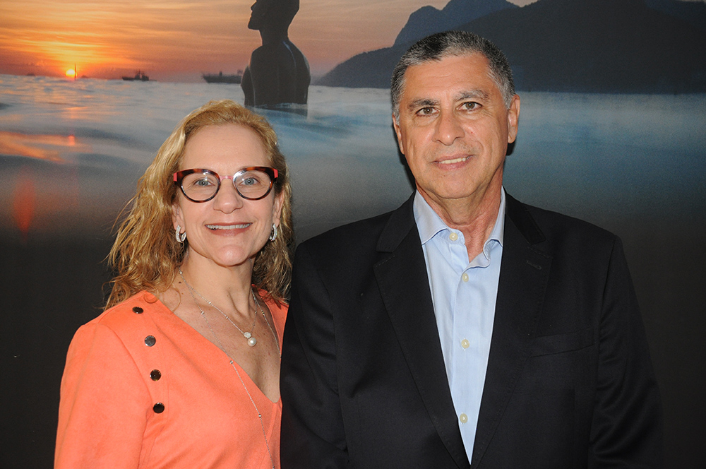 Sonia Chami e Cid Rocha, presidente e diretor executivo do RioCVB