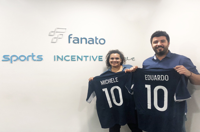 Fanato reforça equipe nas áreas de Incentivo e Eventos 1 Eduardo Virgili e Michele Machado passam a integrar o time em São Paulo