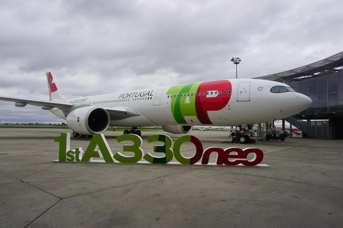 TAP recebe o primeiro Airbus A330-900neo do mundo 1 Companhia foi a primeira a receber a nova aeronave
