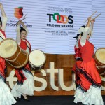 Apresentação cultural na abertura do 30° Festuris