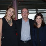 Carolina Margherita Jr., Mario Rodrigues e Camila Souza, da Alitalia
