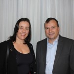 Christine Loureiro, da CEO Travel, e Reginaldo Albuquerque, da Globalis