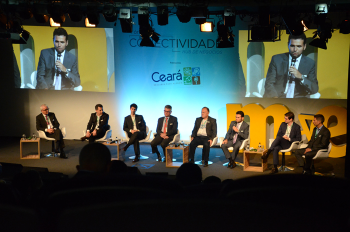 Conectividade: especialistas debatem futuro dos aeroportos no Brasil 2 Convidados durante painel
