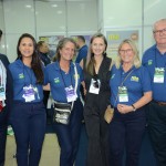 Eduardo Zorzanello, do Festuris, Juliana BArbosa, Mari Masgrau, Juliana Zorzanello, do Festuris, Rosa Masgrau, e Roy Taylor, do M&E