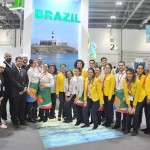 Equipe da Embratur na WTM 2018