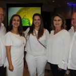 Erika Aguilard, da R11, com Fernando Grilo, Fairuz Gosson, Hebel e Roberto Galvão, da Arituba