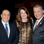 Geraldo Rocha, presidente da Abav Nacional, Magda Nassar, presidente da Braztoa, e Alexandre Sampaio, presidente da FBHA