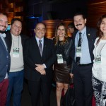 Geraldo Rocha, presidente da Abav Nacional, com a equipe da Pólo Cuesta