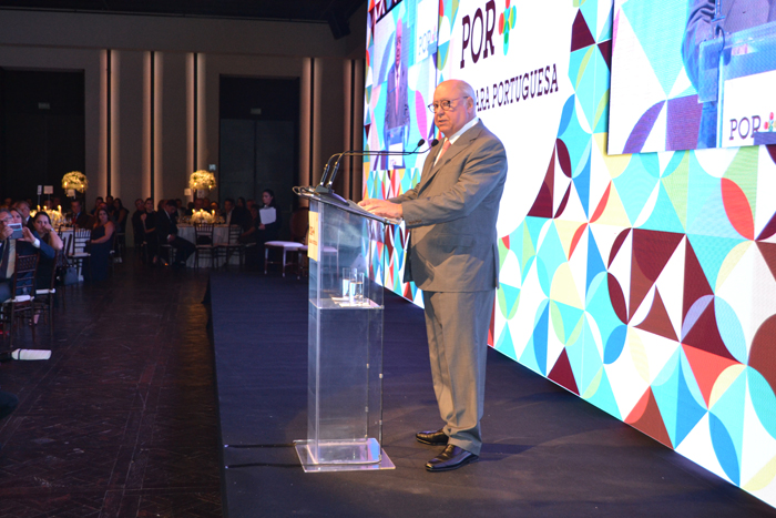 "Renacionalização da TAP seria um passo atrás", afirma sócio de David Neeleman 1 Humberto Pedrosa, principal acionista da TAP, durante o evento