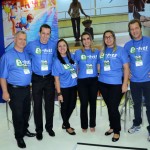 Jandir Lancini, Flavio Louro, Viviane Alencar, Juliana Tamae, Marcela Pires e Rogerio Louro, da E-htl