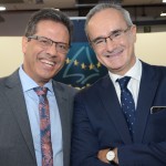 John Akbary, CEO da Luxu Ride, e Ángel Vázquez Dias, cônsul geral da Espanha em São Paulo