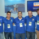 Jonathas Soeiro, Nicolas Remião, Roberto Oliveira, Julio Izaga e Victor Casagrande, da Travel Ace