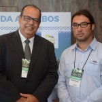 Júlio Oliveira, secretário de turismo de Porto Seguro, e Rodrigo da Costa, da Setel-RS