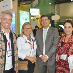 Lahyre Neto, secretário de Turismo de Mossoró, Rosa Masgrau, do M&E, Manuel Gaspar, secretário de Turismo do Rio Grande do Norte, e Lilás nascimento, consultora