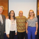 Marcio Santiago, do Brasil CVB, Maria Inez, do Cabo Frio CVB, Michael Coleman, de Ilhabela CVB, Sonia Chami, do Rio CVB, e Eduardo Bandeira, do Costa Mata Atlântica