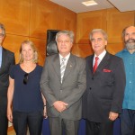 Marco Ferraz, da Clia Brasil, Ursula Dutra, da Cieth, Marcio Santiago, do Brasil CVB, Eduardo Conde, da Visite a Costa, e Marcelo Jones, da Palmitur Turismo Marco Ferraz, da Clia Brasil, Ursula Dutra, da Cieth, Marcio Santiago, do Brasil CVB, Eduardo Conde, da Visite a Costa, e Marcelo Jones, da Palmitur Turismo