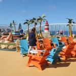 Mini golfe no Symphony of the Seas